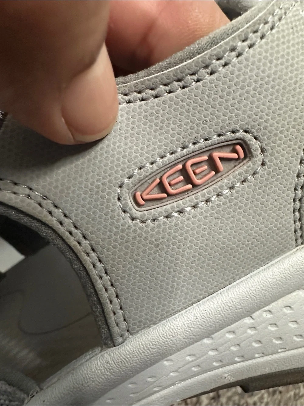 Keen Women's Gray and Pink Closed-Toe Outdoor Sandals size 12